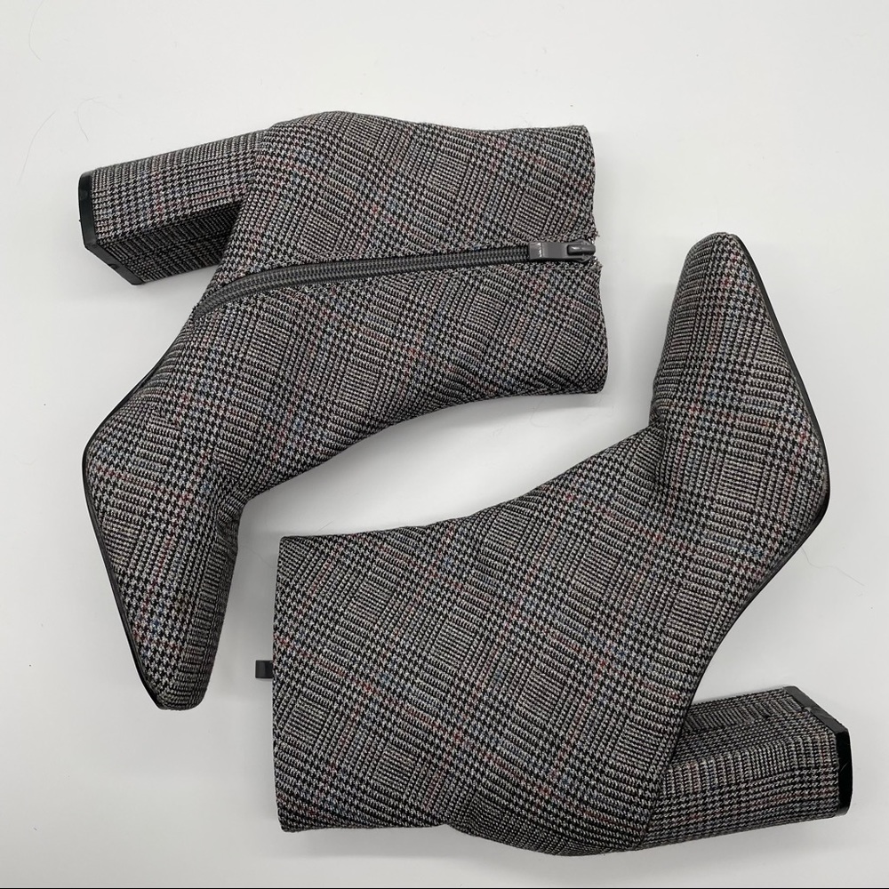 Lulus Plaid Boots 10